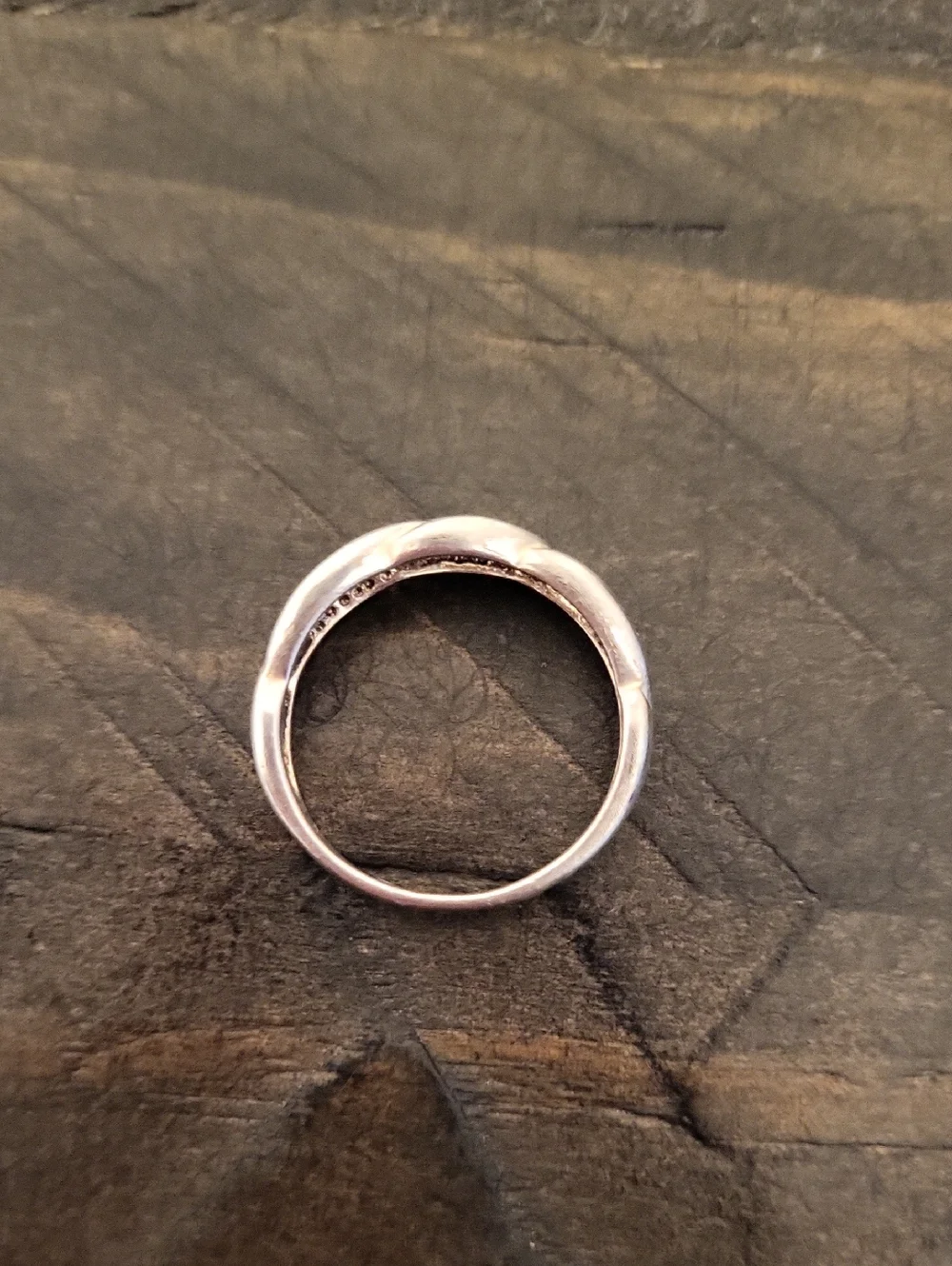 925 Silver Celtic Knot/Weave Ring